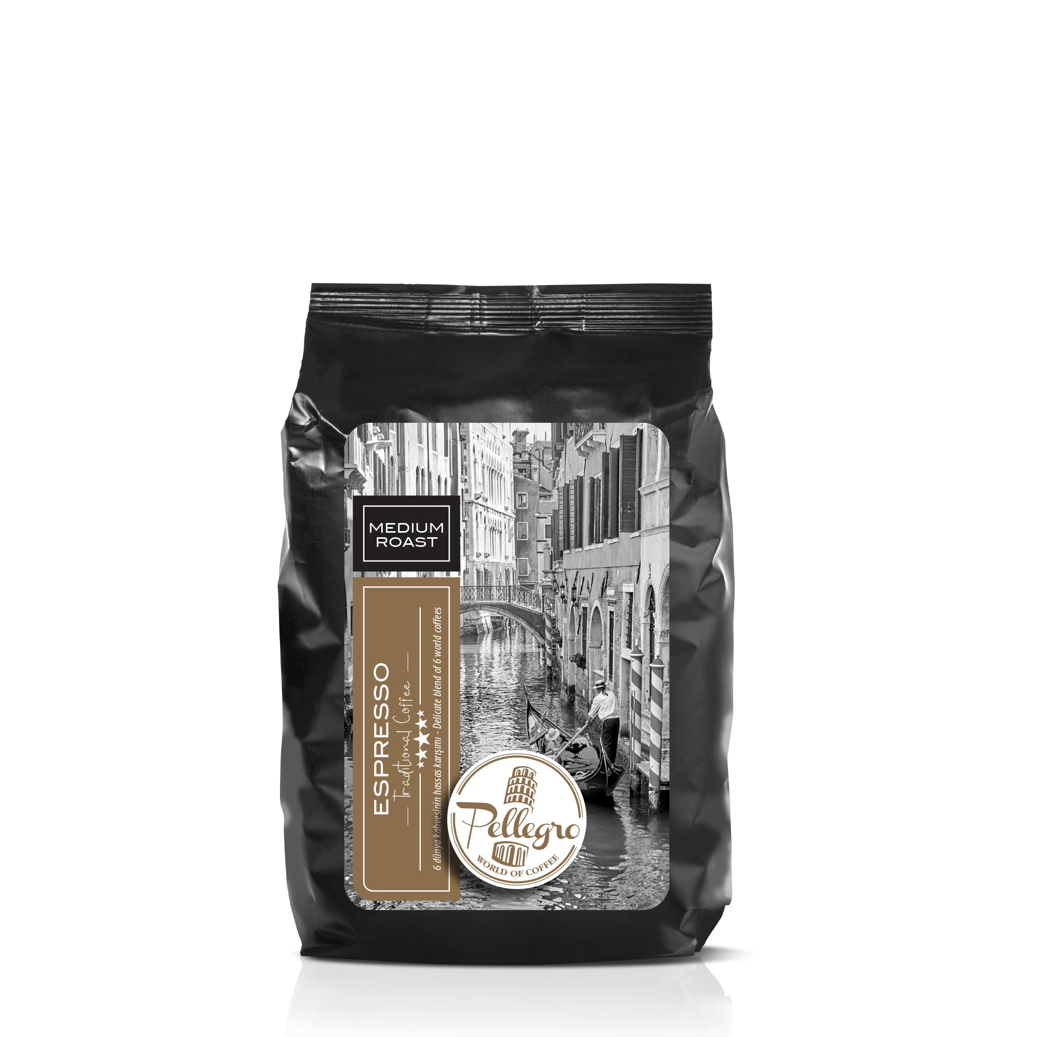 Espresso Medium Roast 250 g Çekirdek - Pellegro®