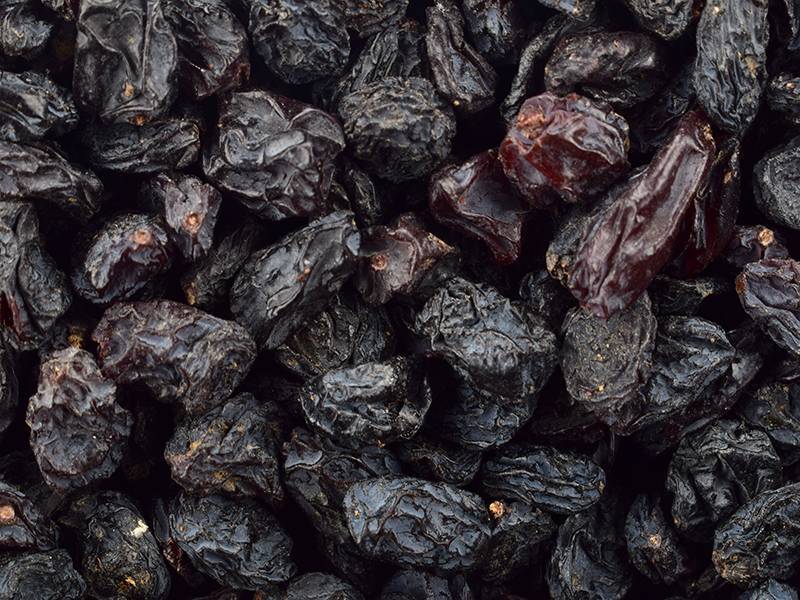 Gölge Kurusu Siyah Üzüm (Çekirdeksiz)