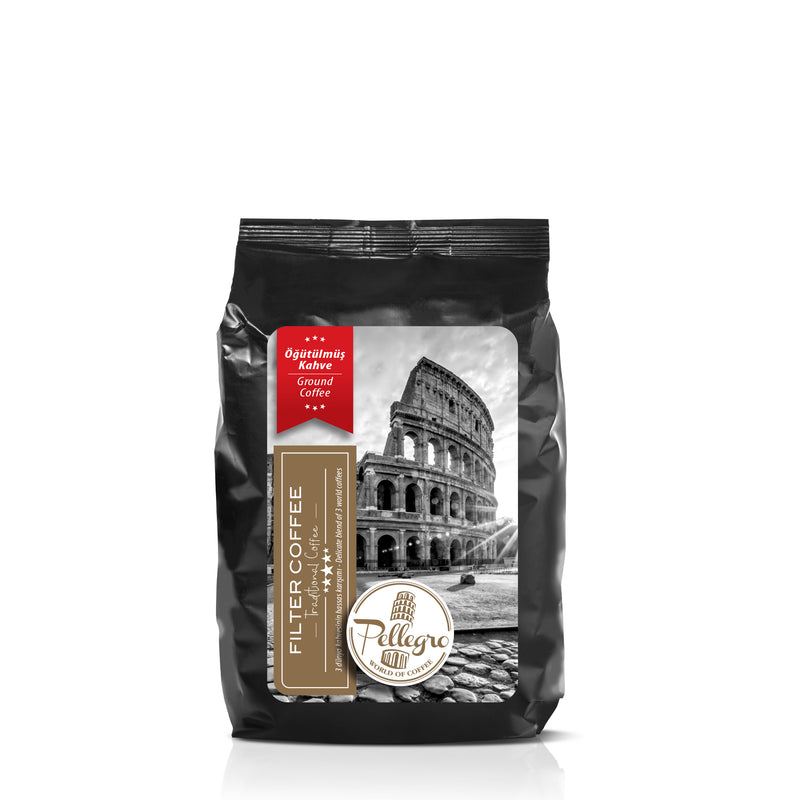 Filtre Kahve 250 g Öğütülmüş - Pellegro®